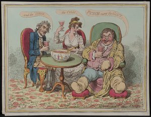 Punch cura la gotta, la colica e il tisico, 1799